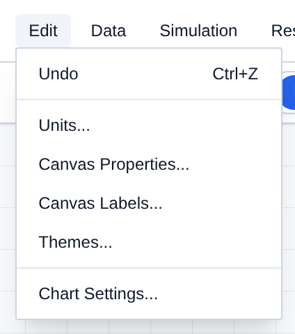 The Edit Menu