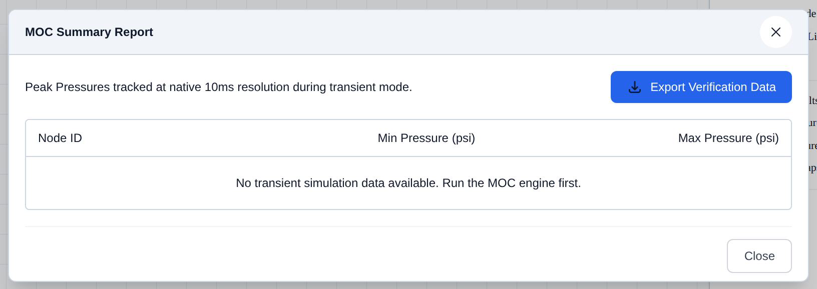 MOC Summary Report